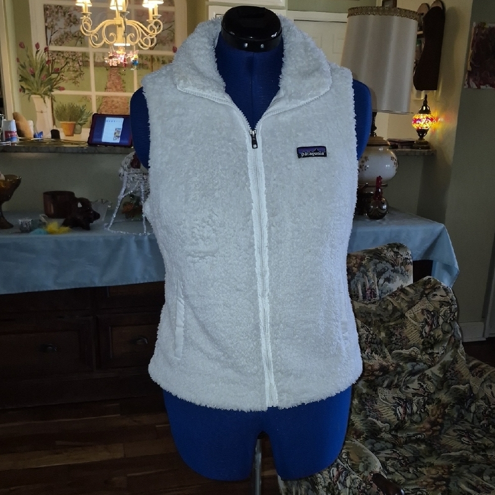 Patagonia Women's Los Gatos double Faced Fleece Vest (#2055B) Sz.M.